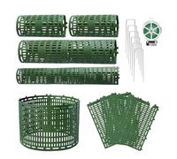 Proteggi Tronchi - Protezione Solare 10 Pezzi | Rivestimento per Alberi con Supporti - Per Cortile Viale Frutteto Giardinaggio Esterno Potatori Tagliaerba Animali