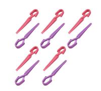 Proteggi unghie per smalto - Clip antiscivolo per protezione dita, set di protezioni sicure per manicure, coperture morbide e flessibili per evitare sbavature di smalto, pratico strumento riutilizzabi