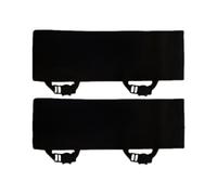 Proteggilama Pattini Artistici protettore universale elastico morbido nero | Coperture Protettive Soakers delle Lame per uomo donna scarponi da pattinaggio esercizio allenamento gara