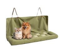 Proteggisedile Auto Per Cani - Pieghevole per Cuccioli per Sedile Posteriore Auto,Coprisedile E Letto Per Animali Domestici,Per Rimorchio Autocarro Autovettura