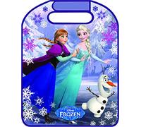 Proteggisedile auto universale in pvc sedile anteriore 45x57cm stampa Frozen Elsa Olaf bambine viola