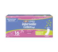 PROTEGGISLIP LINES INTERVALLO COTTON SOFT FRESH DISTESI 16 PEZZI