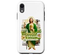 Protegido siempre por San Judas Tadeo, mi protector divino. Custodia per iPhone XR