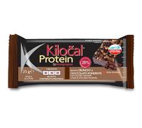 Kilocal Protein Barretta Crunchy al Cioccolato Fondente 25 g Barretta