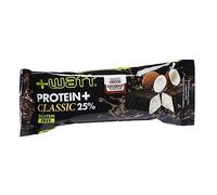 Protein+ - Barretta Proteica al 25% Ricoperta di Cioccolato Fondente - Gusto Classic Cocco