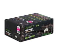 Protein+ - Barretta Proteica al 25% Ricoperta di Cioccolato Fondente - Gusto Classic Yogurt alla Fragola - Box da 24 Barrette