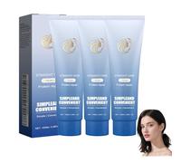 Protein Hair Straightening Cream - 100 ml Fast Smoothing, effetto crespo & Glossy Silk Finish,Styling Treatment for Curly/Frizzy/Wavy Hair,Suitable for Women&All Hair Types,Enhances Natural Beauty (3