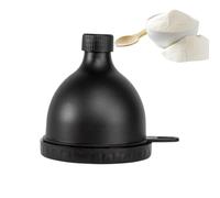 Protein Powder Funnel Container - Portable Shaker Cup Funnel Dispenser | 100 ml Leakproof Supplement Container For Gym, Fitness, Travel, Hiking, Running & Business Trips