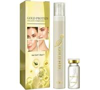 Protein Thread Lifting Set, Soluble Protein Thread and Nano Gold Essence Combination, Absorbable Collagen Thread for Face Lift,Reduce Fine Lines Wrinkle, 10ml. (1pcs)