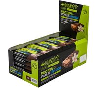 Protein+ Wafer Low Sugar, Barretta Proteica senza Zuccheri Aggiunti, +WATT (Box 25 pezzi, Cacao)
