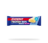 Enervit Sport Protein Bar 50% White Choco Barretta Proteica Gusto Cioccolato Bianco 40g