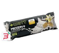 Protein+ white - Barretta Proteica al 31% Ricoperta di Glassa al Latte - Gusto Vaniglia