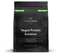 Protein Works - Proteina Vegana Extreme In Polvere - 100% a Base Vegetale - 5 Fonti Proteiche - Vitamine e Minerali Aggiunti - 7 Agitare - Cioccolato Morbido - 500g
