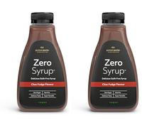 Protein Works - Sciroppi Zero 425ml | Fudge al cioccolato | Salsa per dessert senza sensi di colpa | Senza grassi e senza zucchero | Vegano e cheto-friendly (Confezione da 2)
