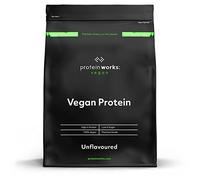 Protein Works | Vegan Protein 360 - GOLD Innovation, Proteine Vegane, Miscela Multi-Proteica Premium 100% Vegetale, Shake a Basso Contenuto di Grassi e Calorie, Non aromatizzato, 33 Porzioni, 1kg