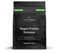 Protein Works | Vegan Protein 360 - PLATINUM Innovation, Polvere Proteica Vegan Premium, Shake Proteico Vegetale, Vitamine & Minerali Essenziali, Basso Zucchero, Crema alla Vaniglia, 57 Porzioni, 2kg
