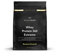 Protein Works | Whey Protein 360 - PLATINUM Innovation, Proteine Isolate in Polvere. Whey Isolate, Omega 3, Enzimi Digestivi, Senza Zuccheri Aggiunti, Banana Vellutata, 34 Porzioni, 1.2kg