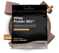 Protein Works | Whey Protein 360 - PLATINUM Innovation, Proteine Isolate in Polvere. Whey Isolate, Omega 3, Enzimi Digestivi, Senza Zuccheri Aggiunti, Ciocco e Caramello, 17 Porzioni, 600g