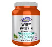 Proteine Del Siero Di Latte Con Polvere Di Matcha 2 Lbs Di Now Foods