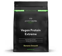 Proteina Vegana Extreme In Polvere | Banana Vellutata | 100% a base vegetale | CINQUE fonti proteiche | Vitamine e minerali aggiunti | THE PROTEIN WORKS | 1kg