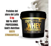 Proteine con isolate e idrolizzate 5kg 100% WHEY PROFESSIONAL Gold's Nutrition