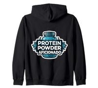 Proteine in polvere Aficionado Supplemento Specialista Amante della palestra Felpa con Cappuccio