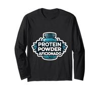 Proteine in polvere Aficionado Supplemento Specialista Amante della palestra Maglia a Manica