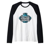 Proteine in polvere Aficionado Supplemento Specialista Amante della palestra Maglia con Maniche Raglan