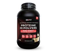 Proteine in Polvere Whey 2,2kg Gusto Vaniglia | 31 g per Shaker Proteine | Whey Protein Concentrate e Isolate | BCAA + L-Glutammina + Taurina | Integratore per Massa Muscolare | Con 11 Vitamine