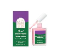 Proteine per unghie danneggiate, indurente per unghie 6 in 1, indurente per unghie extra forte e crescita gelatina nude per unghie danneggiate, riparazione di lunga durata per unghie danneggiate
