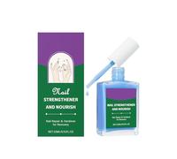 Proteine per unghie danneggiate, indurente per unghie 6 in 1, indurente per unghie extra forte e crescita gelatina nude per unghie danneggiate, riparazione di lunga durata per unghie danneggiate