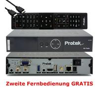 ►Protek X2 4K UHD 2160P DVB-S2 Linux E2 HDTV TWIN SAT Ricevitore WLAN
