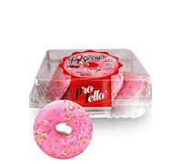 PROTELLA Ciambella 5 unità, Nero, Joe & GERRYS Pink Donut Protein 5ud
