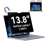 Protescreen Filtro magnetico per la privacy per Microsoft Surface Laptop 7 da 13,8 pollici, rimovibile Anti Glare Luce Blu Laptop Privacy Screen Protezione Privacy Private Protector