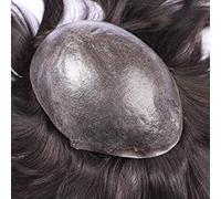 Protesi capillare parrucchino pellicola capelli iniettati 008 parrucca uomo