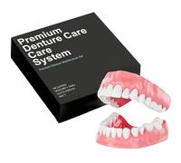 Protesi dentali complete, denti personalizzati Comfort Fit Snap On Instant Smile, faccette dentali temporanee riutilizzabili per denti mancanti, uso quotidiano per feste di matrimonio (1 Pièce)
