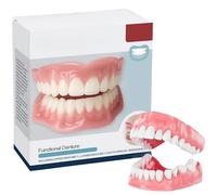 Protesi Sepremium Full Set, Set di protesi in silicone modellabili multifunzionali, Set di dentiere, Soluzione per protesi complete, Morbide e confortevoli (1 Pezzo)