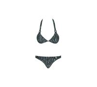 PROTEST Bikini da donna PRTDate Zebra Triangolo petrolio | L
