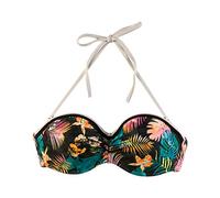 Protest Mm Suma Bandeau Bikini Top Nero S / B Donna