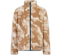 PROTEST Malton Jr Fullziptop - Bambino - Marrone / Bianco - Taglia 10 anni- modello 2026