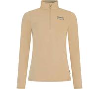 Protest - Pile donna stretch con zip - Prtgentle 1/4 Zip Active Top Bamboo Beige per Donne in Materiale Riciclato - Taglia XS
