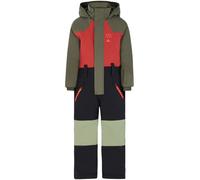 PROTEST Prtsoul Td Snowsuit - Bambino - Verde / Nero / Arancione - Taglia 4 anni- modello 2025