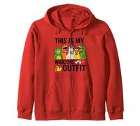 Protesta assurda Questa è la mia Zona di Guerra Felpa con Cappuccio