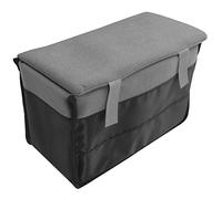 protettiva imbottita per fotocamera DSLR, obiettivo e accessori, colore nero, Nero