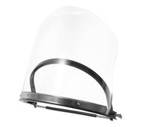 Protettiva per Saldatura Supporto in Alluminio e Trasparente | Compatibile Casco di Sicurezza, Cinturino Regolabile, Protezione da Scintille e Detriti