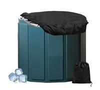 protettiva per secchio a immersione fredda - secchio immerso in giardino, copertura per secchiello per ghiaccio resistente e antipolvere | protezione per spa, palestra, piscina, campeggio