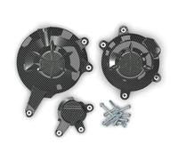 Protettiva Protezione Del Coperchio Motore Per ER6F Per ER6N Per ER-6F Per ER-6N 2006-2016 Dell'alloggiamento Dell'alternatore Della Frizione Moto Motore Protezioni Copertura