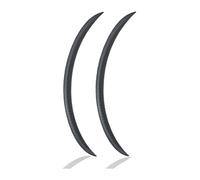 Protettivi Passaruota Paraspruzzi 2 Pezzi Protezione Universale Parafango Per Carrozzeria Auto Passaruota In Gomma Sopracciglio Labbro Striscia Antigraffio Adesivo(Carbon Fiber 43cm)