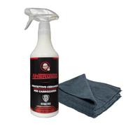 Protettivo Ceramico per Carrozzeria Ambrogio - Rivestimento Protettivo Carrozzeria - Effetto Idrofobico e Brillante - Facile da Usare - Post Lavaggio