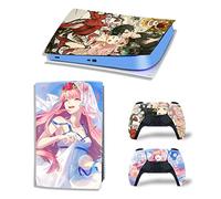 Protettivo Pelle Decalcomanie Anime Console Per PS5 Edizione Digitale 2 Controller Pellicola Vinile Avvolge, Durevole, Resistente Graffi 07323 Senza Bolle E Senza Residui